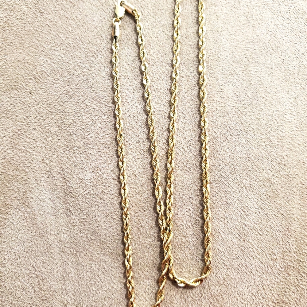 10K Gold Rope - Picture 1 of 3